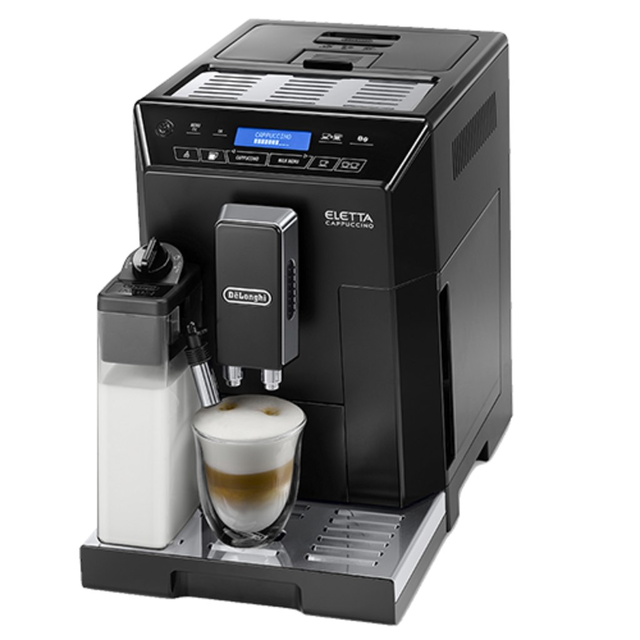 デロンギ エレッタカプチーノ コンパクト全自動コーヒーマシン ECAM44660BH